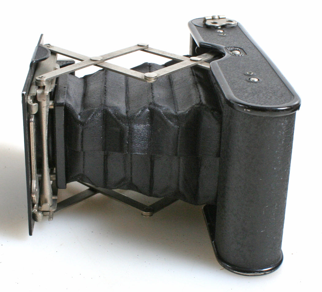 Vintage Eastmen Camera in Leather Case//Bellows Camera//West Pocket Camera