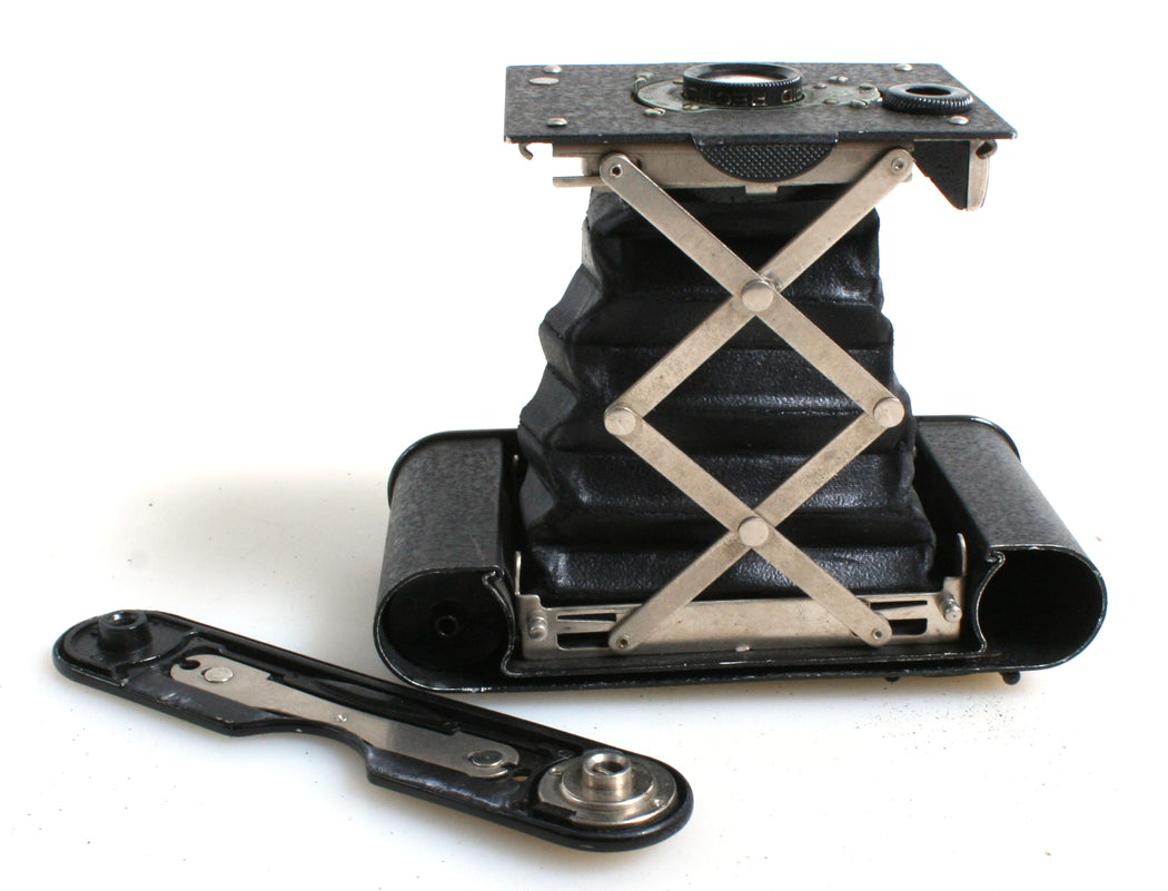 Vintage Eastmen Camera in Leather Case//Bellows Camera//West Pocket Camera