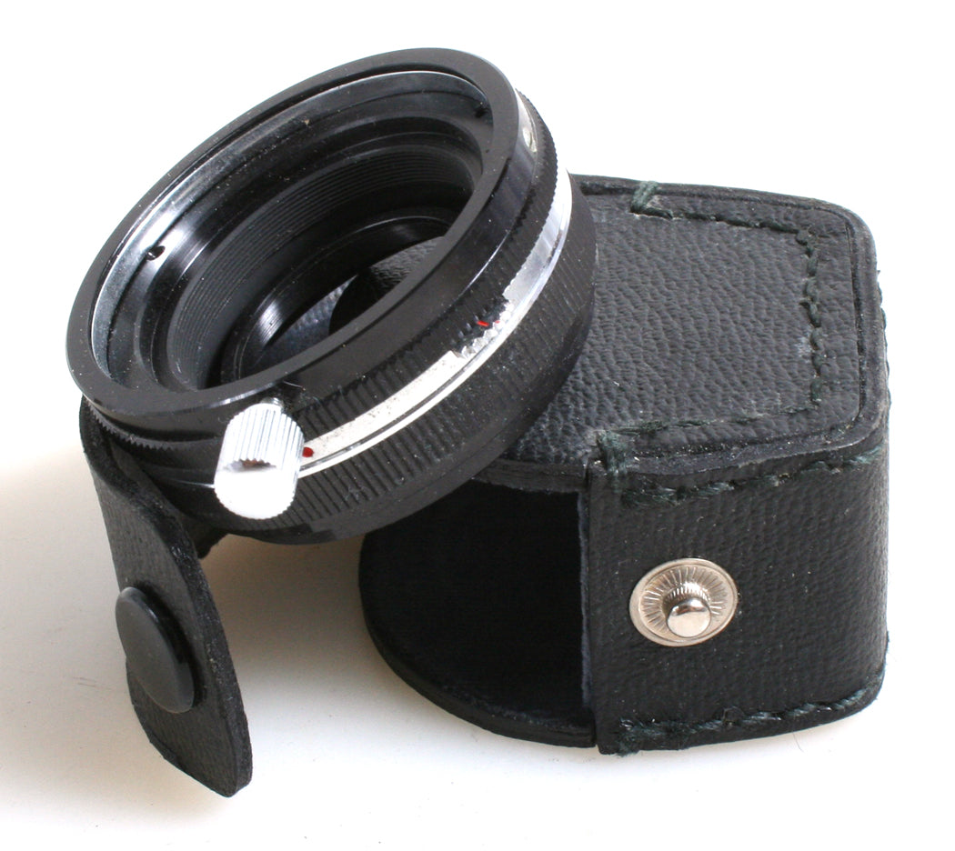 Olympus Pen F Reverse Ring in Case, RARE//Camera Accessory