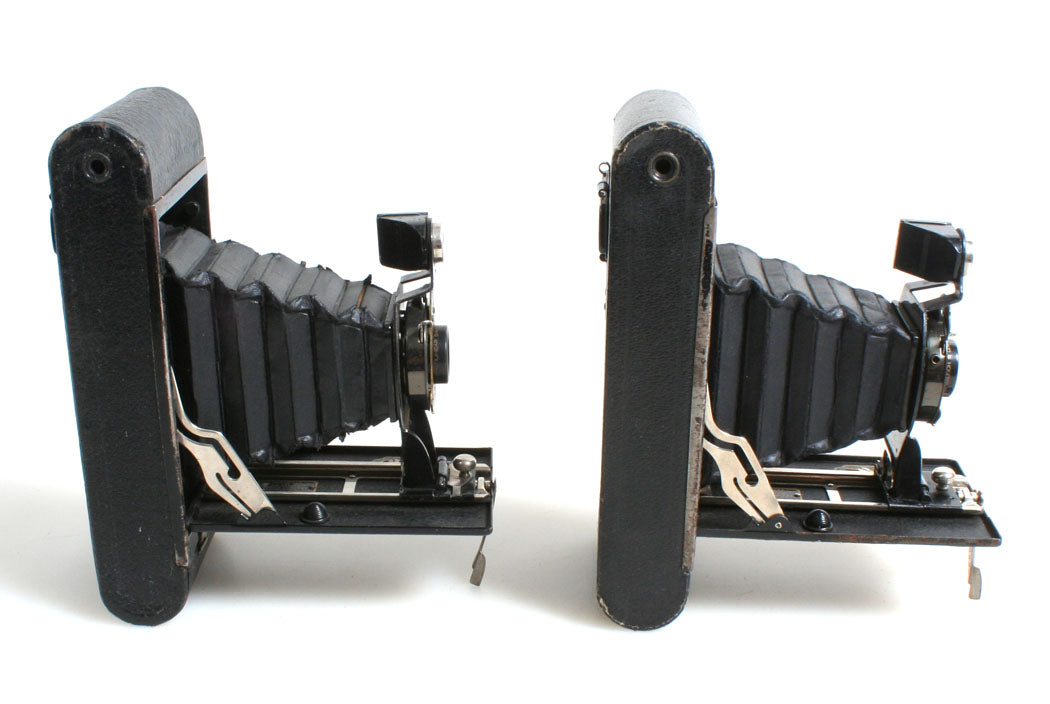 Art Deco Bellows Camera, Set of 2//Folding Camera