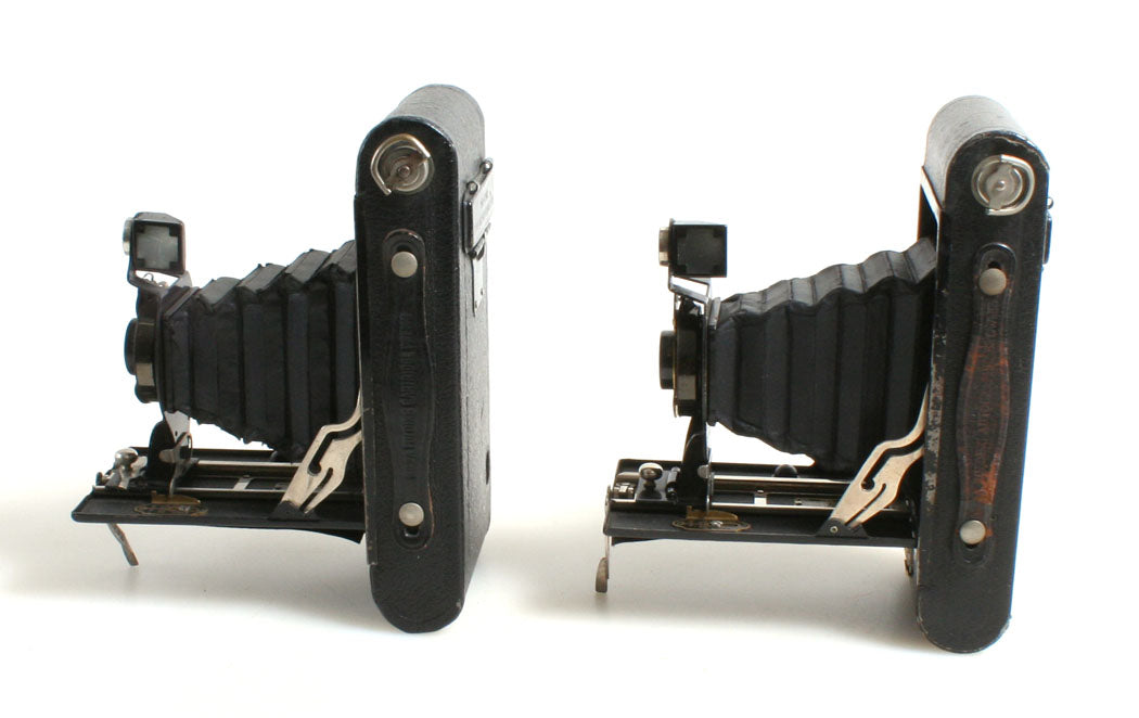 Art Deco Bellows Camera, Set of 2//Folding Camera
