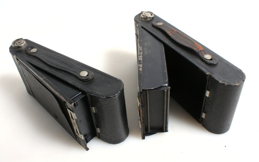 Art Deco Bellows Camera, Set of 2//Folding Camera