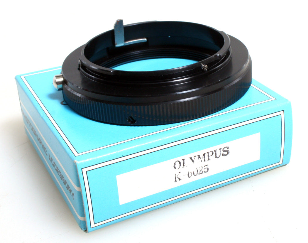 T-Mount Adapter For Olympus OM, New In Box