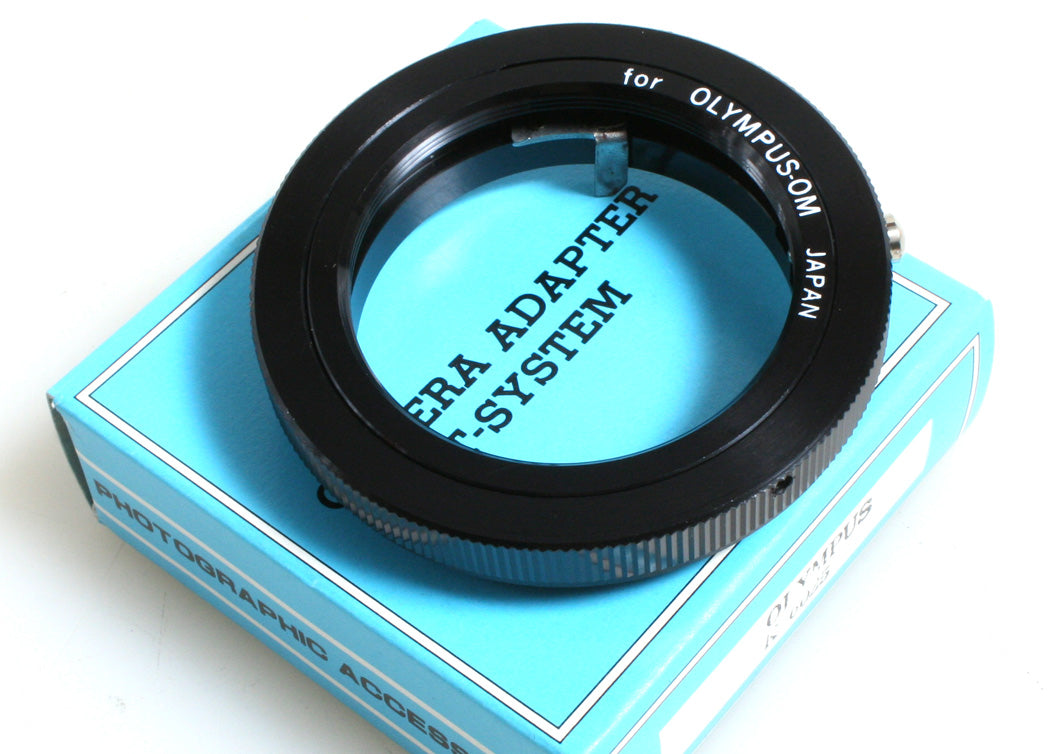 T-Mount Adapter For Olympus OM, New In Box