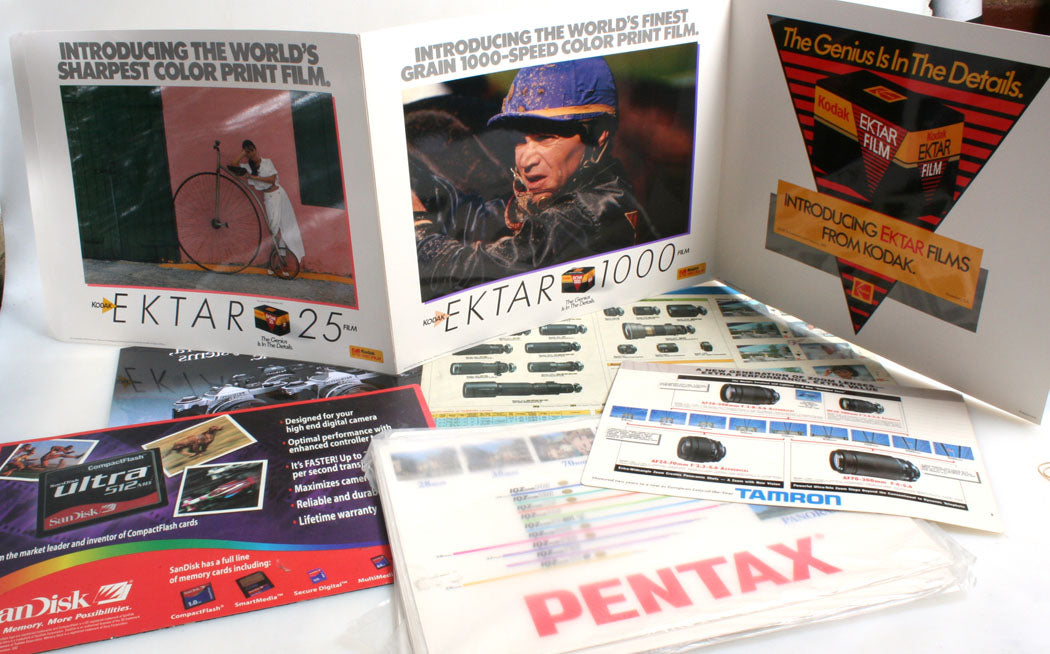 Photoraphic Counter Matts, Lot of 13//Camera Advertisement Matts