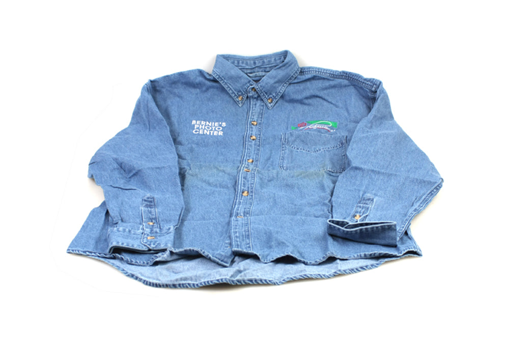 Fujio Pro Jean Button Down Dress Shirt//Large