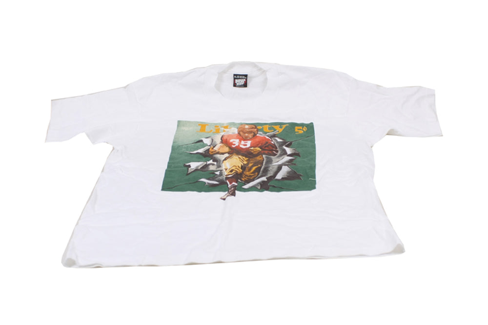 Liberty Magazine T-Shirt with Football Player on The Cover, XL