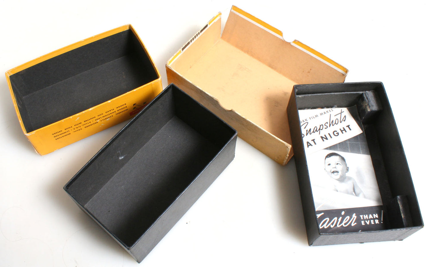 Kodak Art Deco Camera Boxes//Empty Boxes//Collectible Boxes//Vintage Box