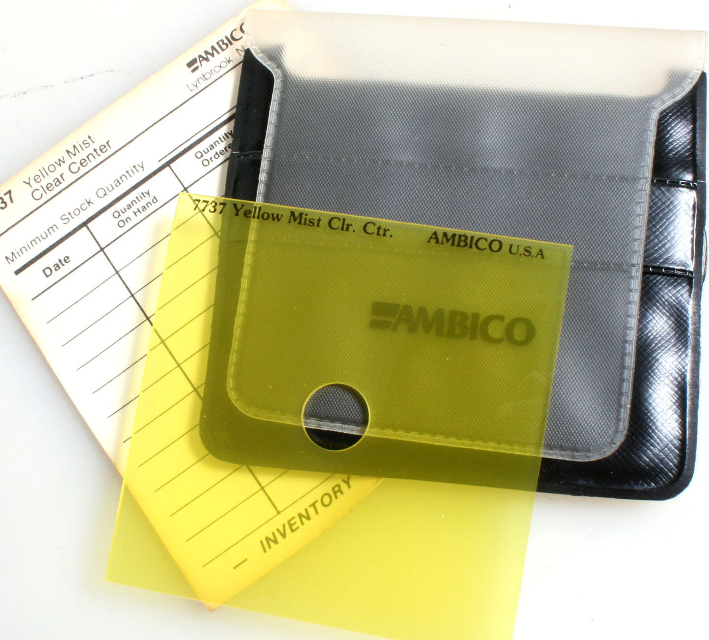 Ambico Yellow Mist Clear Center Lens Filter//Camera Accessories//Lens Accessory