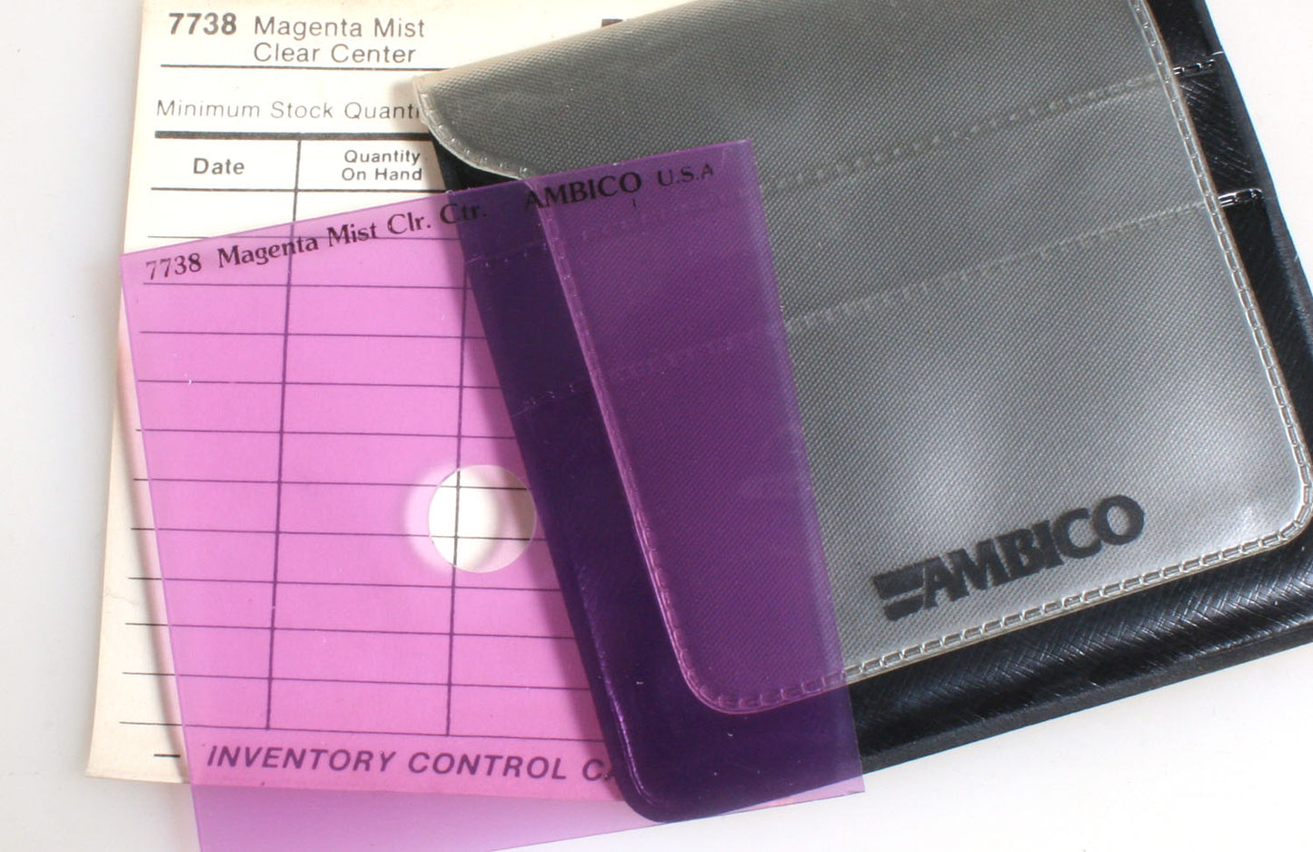 Ambico Magenta Mist Clear Center Lens Filter//Camera Accessories//Lens Accessory