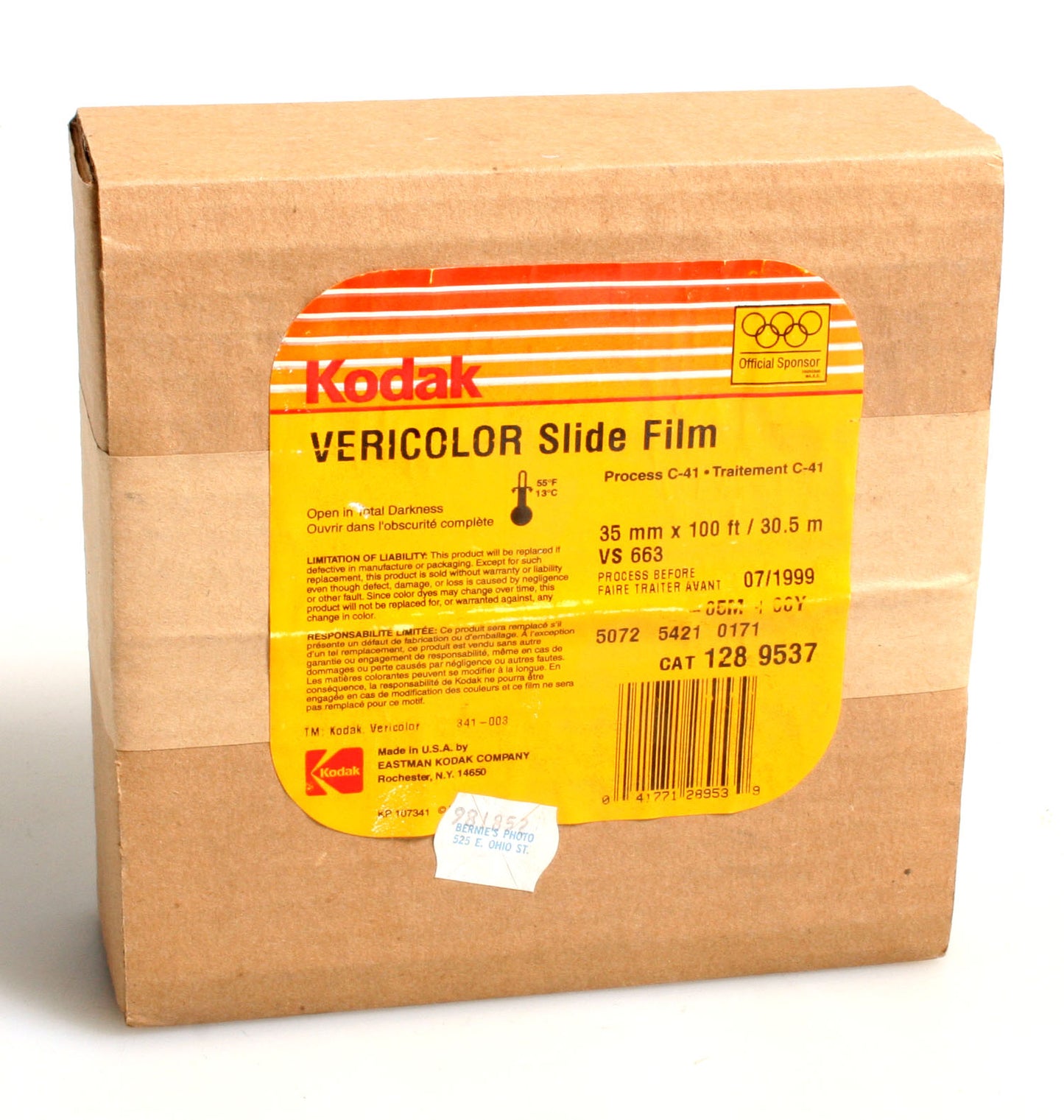 Kodak 35mm Roll Film//Slide Film//Vericolor//Expired Film