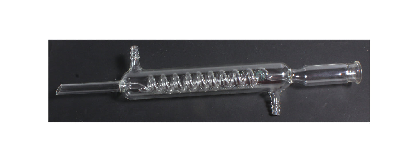 Pyrex Graham Condensers with Outer Standard Taper Joint at Top