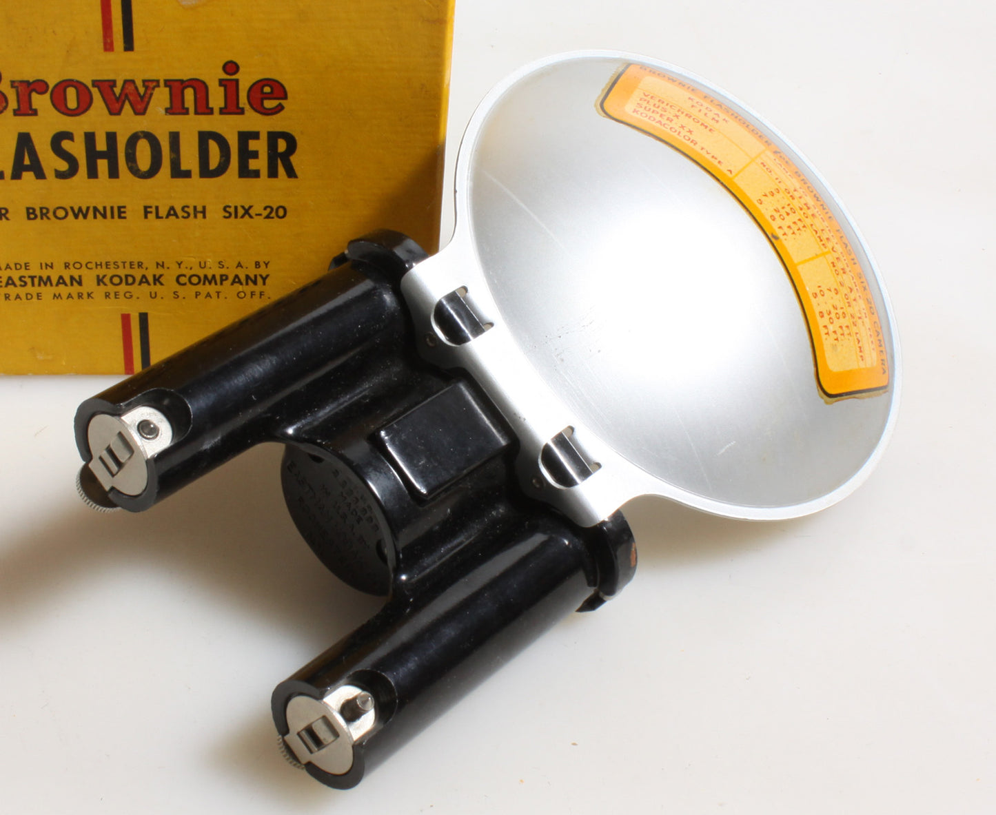 Kodak Brownie six 20 Flash in original Box//Photography Lighting//Kodak Flash//Prop