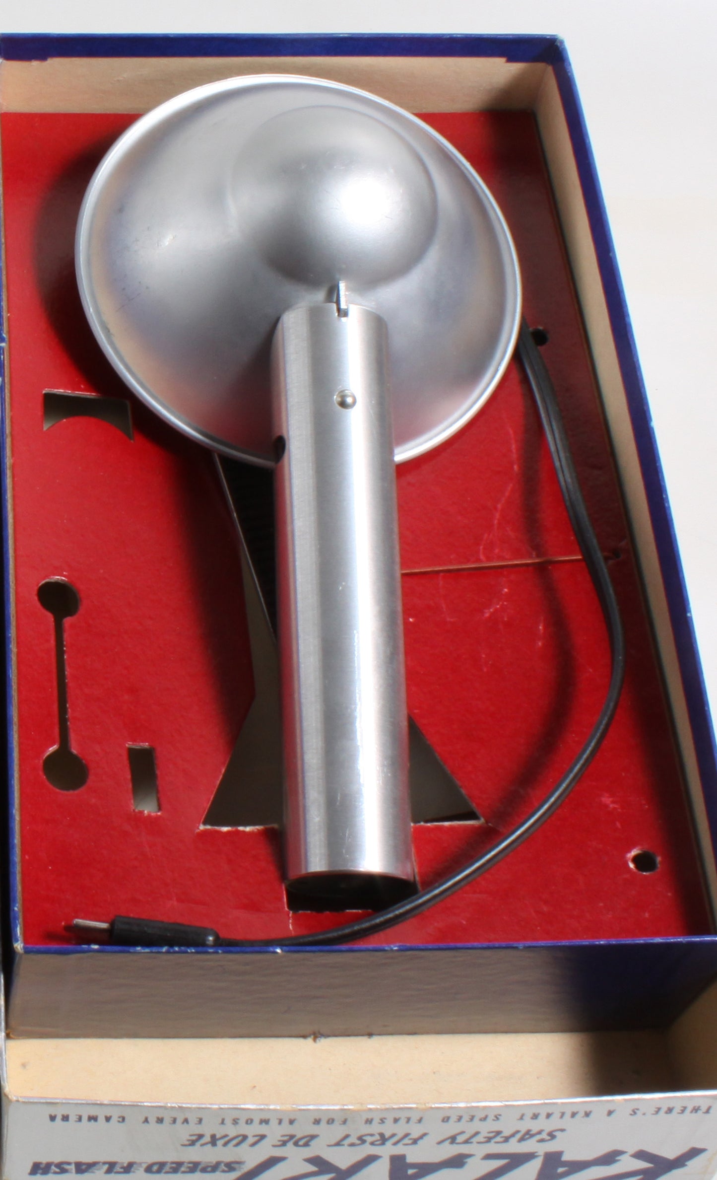 Kalart Speed Flash in original Box//Photography Lighting//Kodak Flash//Prop