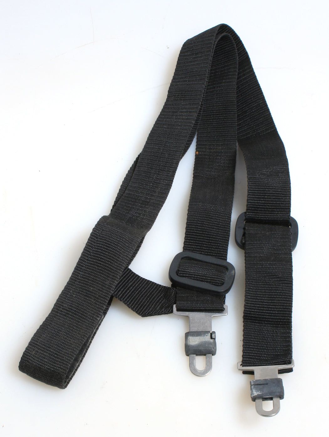 CAMERA STRAP WIDE BLACK H.D.