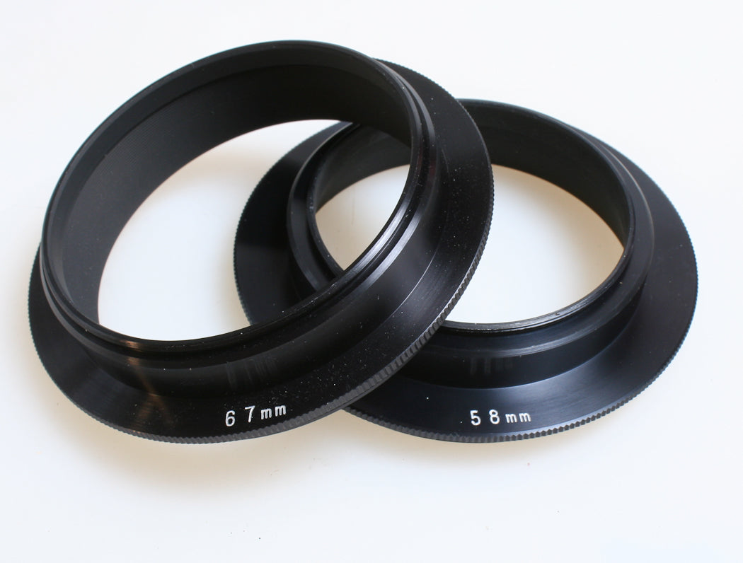 SUPERB MAMIYA M645 BELLOWS LENS HOOD MINT & BOXED W/ MASK, RINGS AND MANUAL