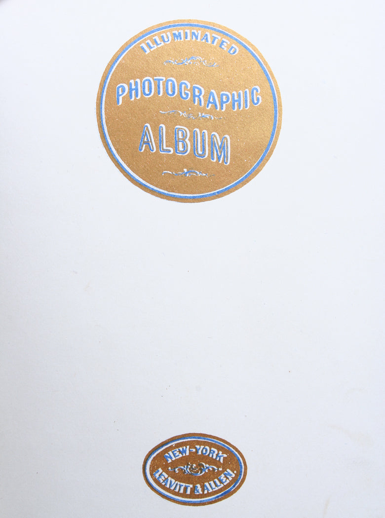 1860S CDV VINTAGE ORIGINAL ALBUM