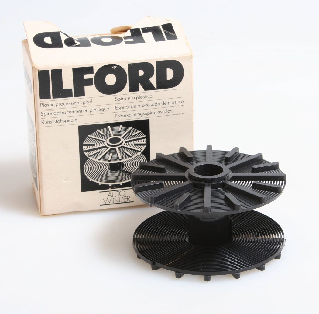 ILFORD PLASTIC 35MM FILM DEVELOPING REEL, IN BOX – Bernie's Photo