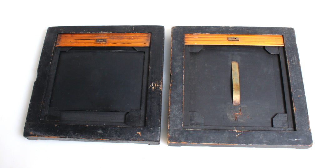 CONTACT PRINTING FRAME WITH ROLLTOP VINTAGE SET OF 2
