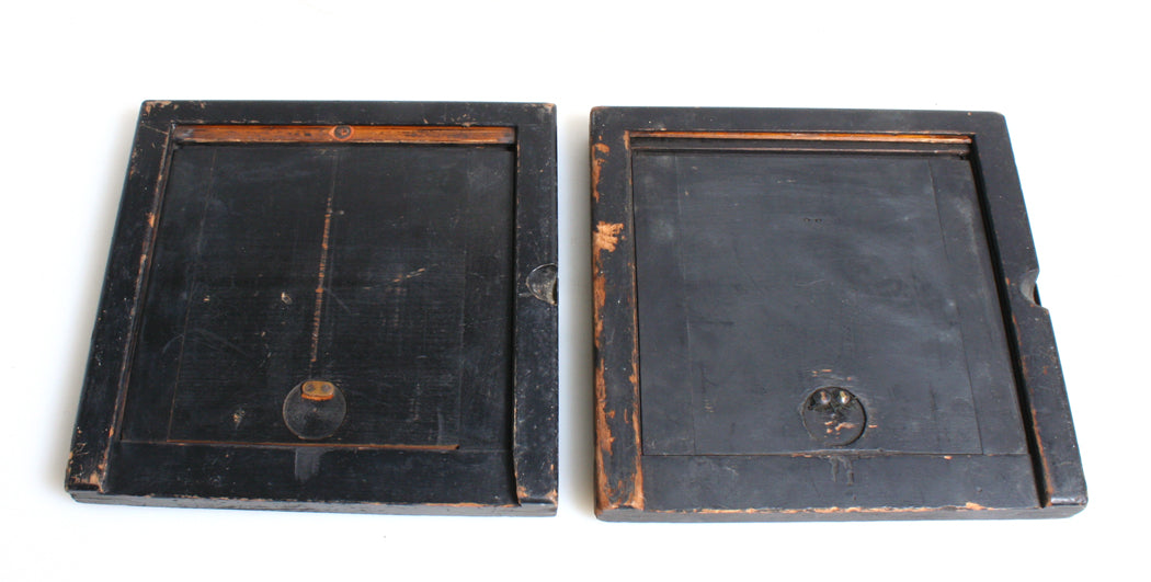 CONTACT PRINTING FRAME WITH ROLLTOP VINTAGE SET OF 2