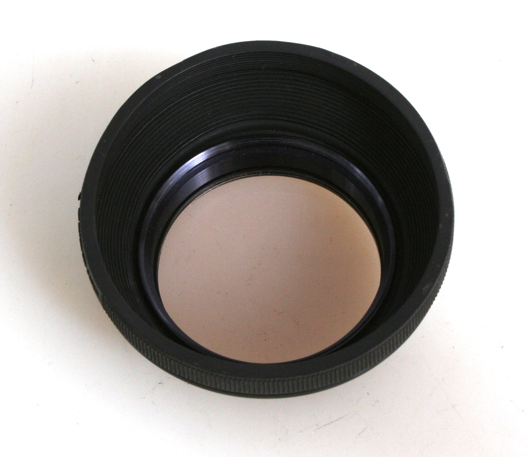 52MM RUBBER LENS HOOD WITH SKYLIGHT FILTER