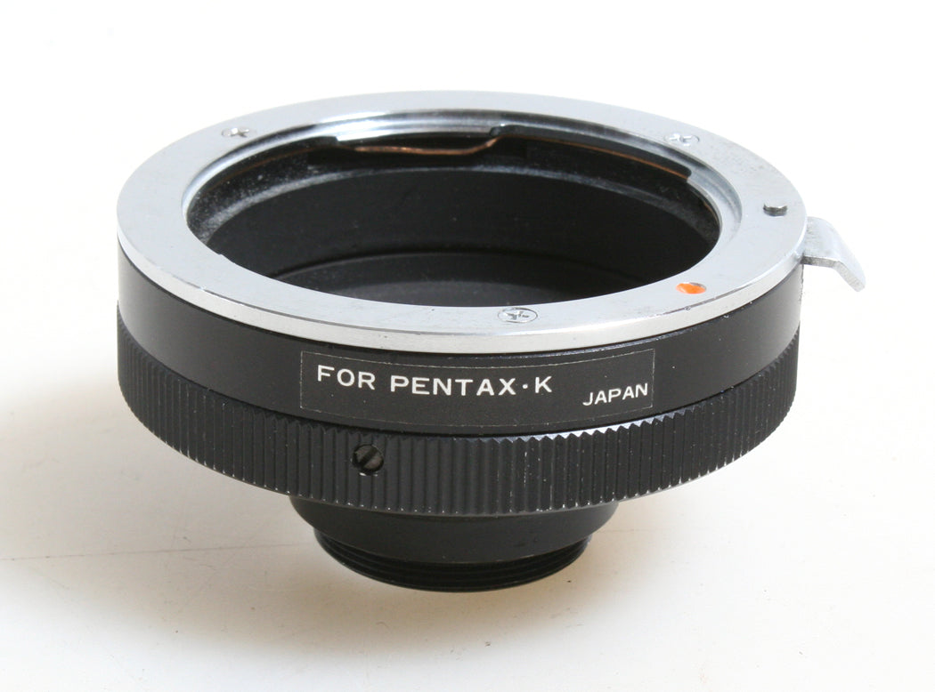 CAMERA ADAPTER FOR K MOUNT PK LENS TO 16MM C MOUNT