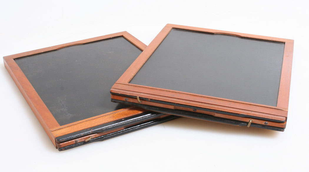 7 x 9 CAMERA FILM HOLDER 18 X 24 GLASS PLATE, SET OF 2