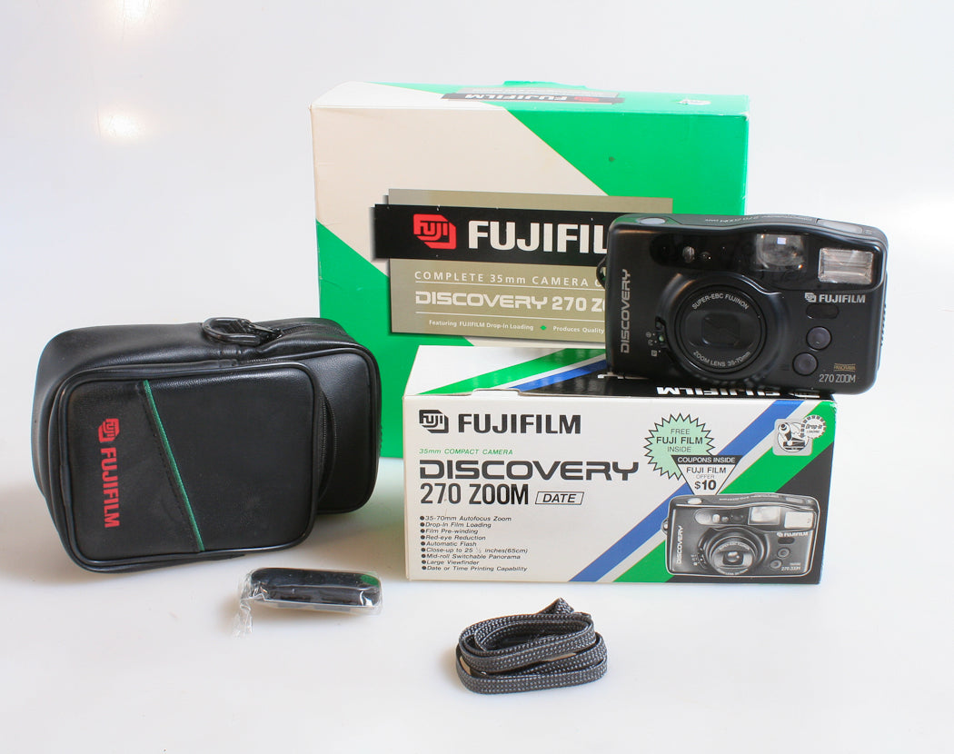 FUJIFILM DISCOVERY 270 ZOOM OUTFIT IN ORIGINAL BOX