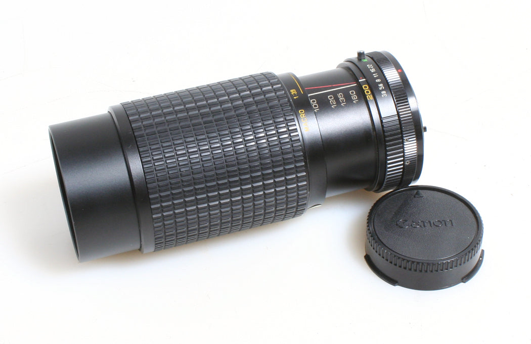 80-200MM 3.8 MACRO ZOOM FOR FD MOUNT WITH REAR CAP