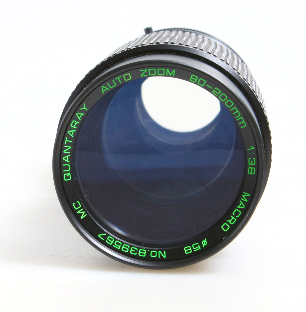 80-200MM 3.8 MACRO ZOOM FOR FD MOUNT WITH REAR CAP
