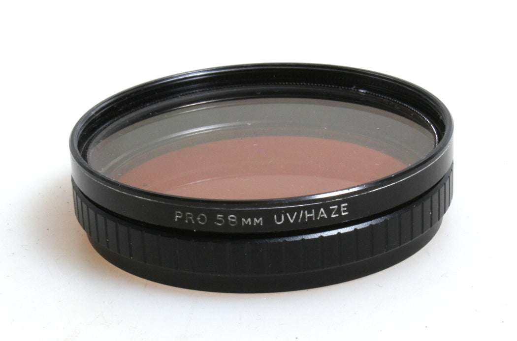 55MM FILTERS (3) GREEN/RED, UV, RED/BLUE