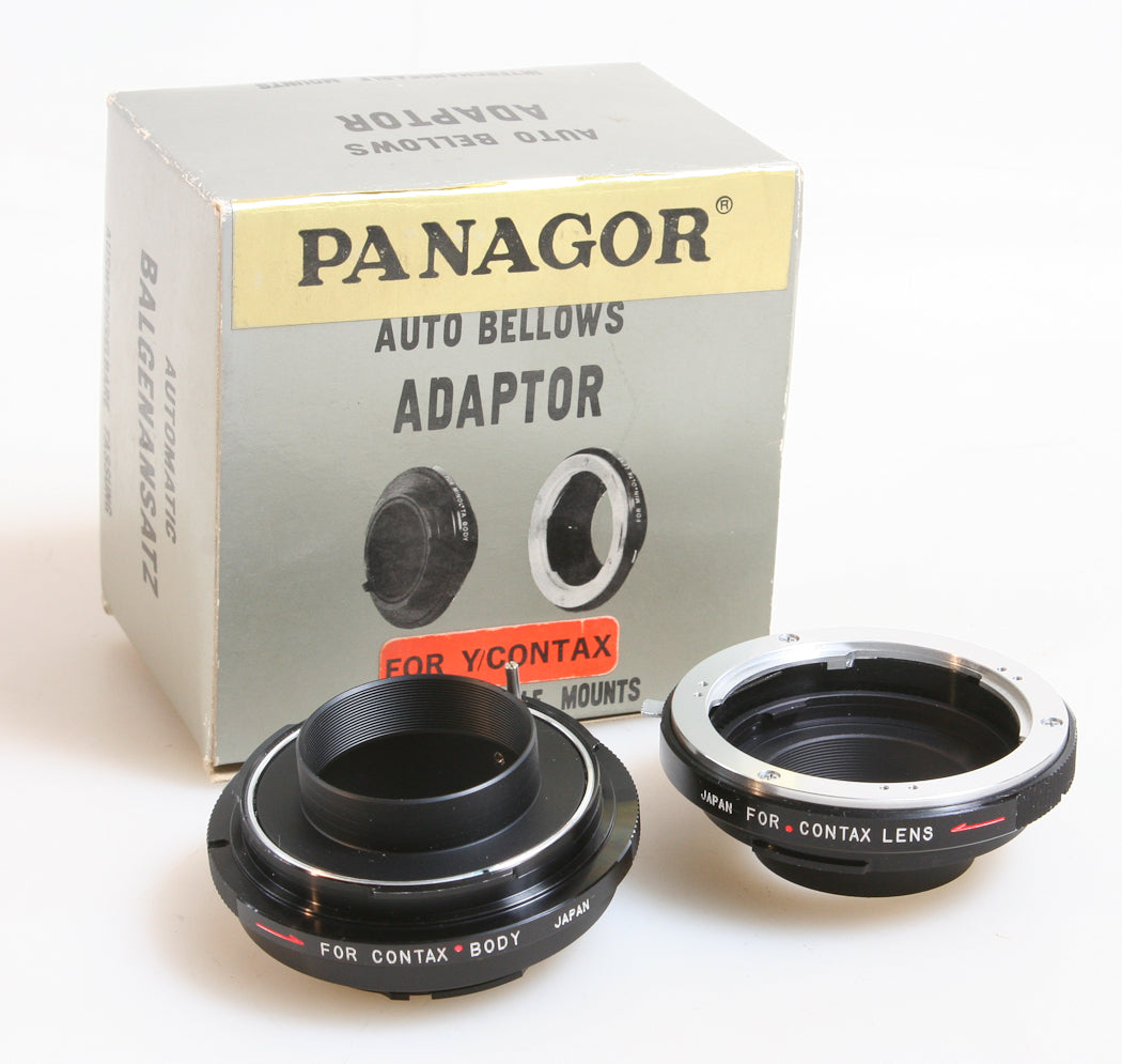 YASHICA / CONTAX AUTO BELLOWS ADAPTER IN ORIGINAL BOX, NEW