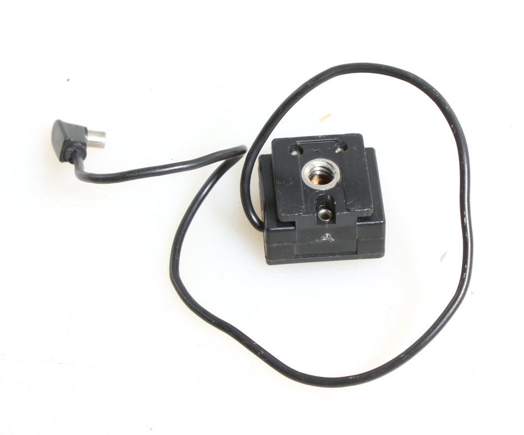 HOT SHOE FLASH CORD TO PC