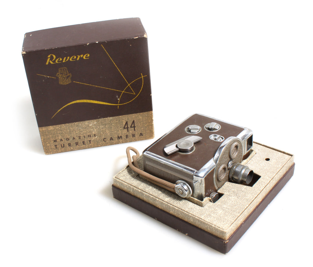 REVERE TURRET MOVIE CAMERA IN ORIGINAL BOX