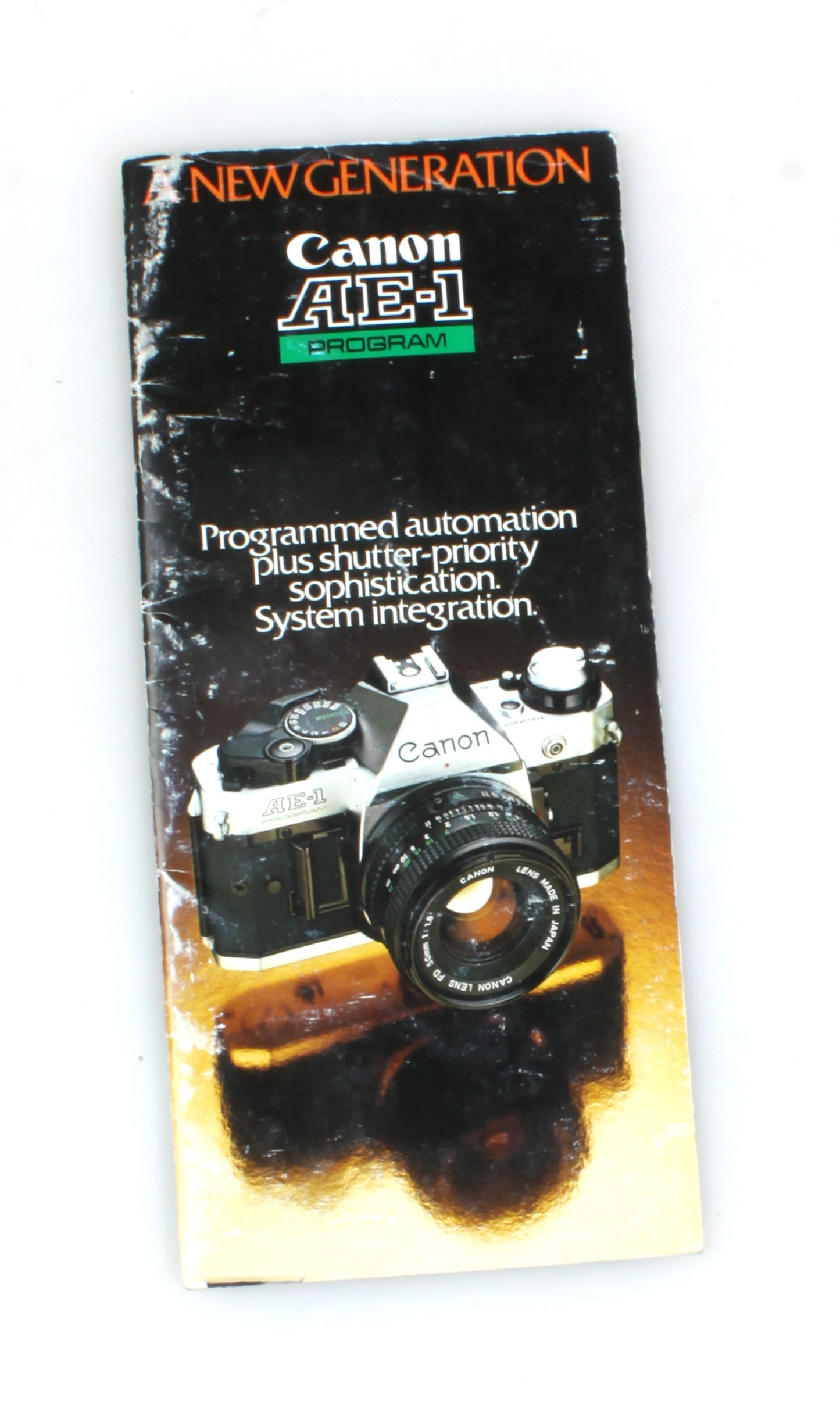 Canon A-1 Program Camera Sales Pamphlet//Brochure