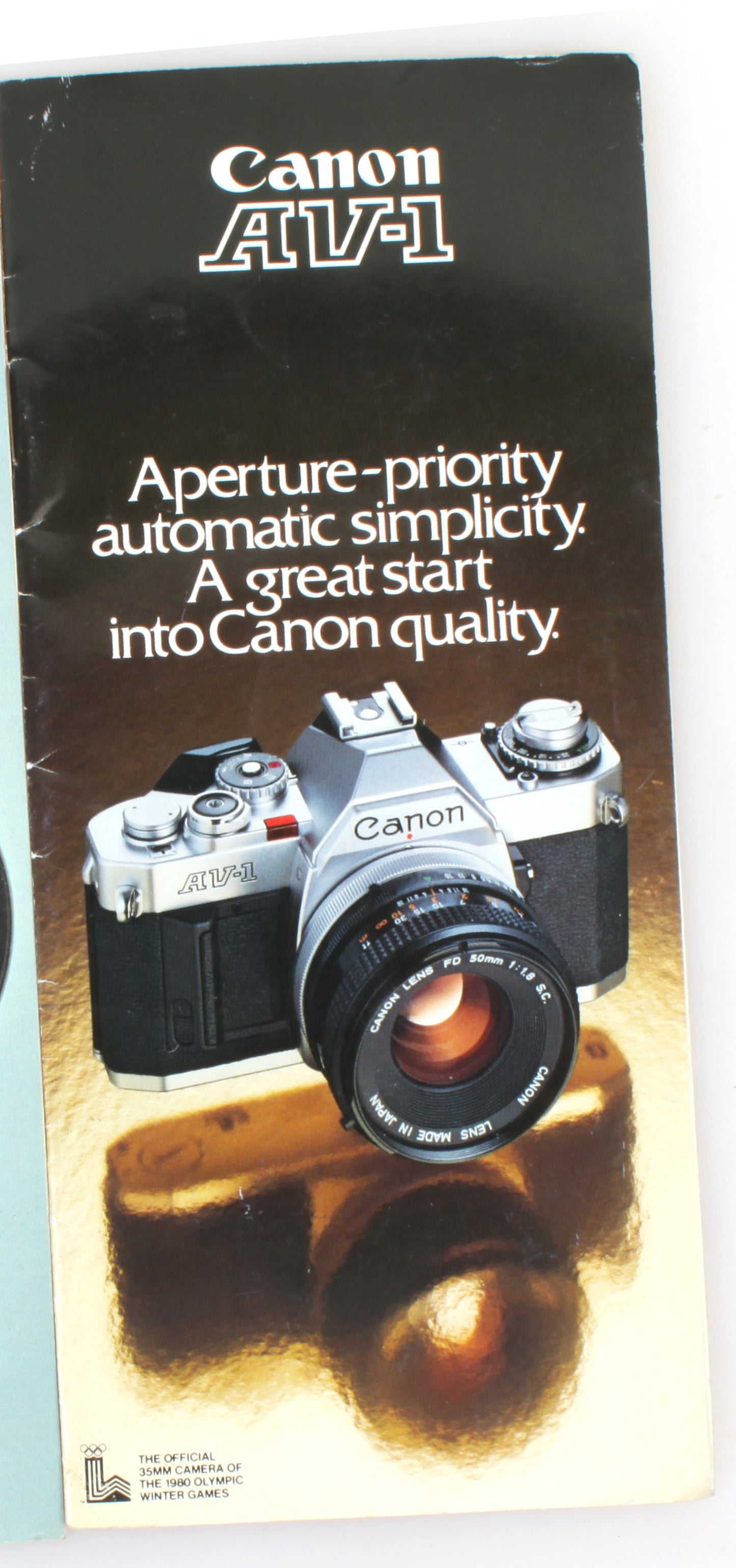 Canon AV-1 Camera Pamphlet