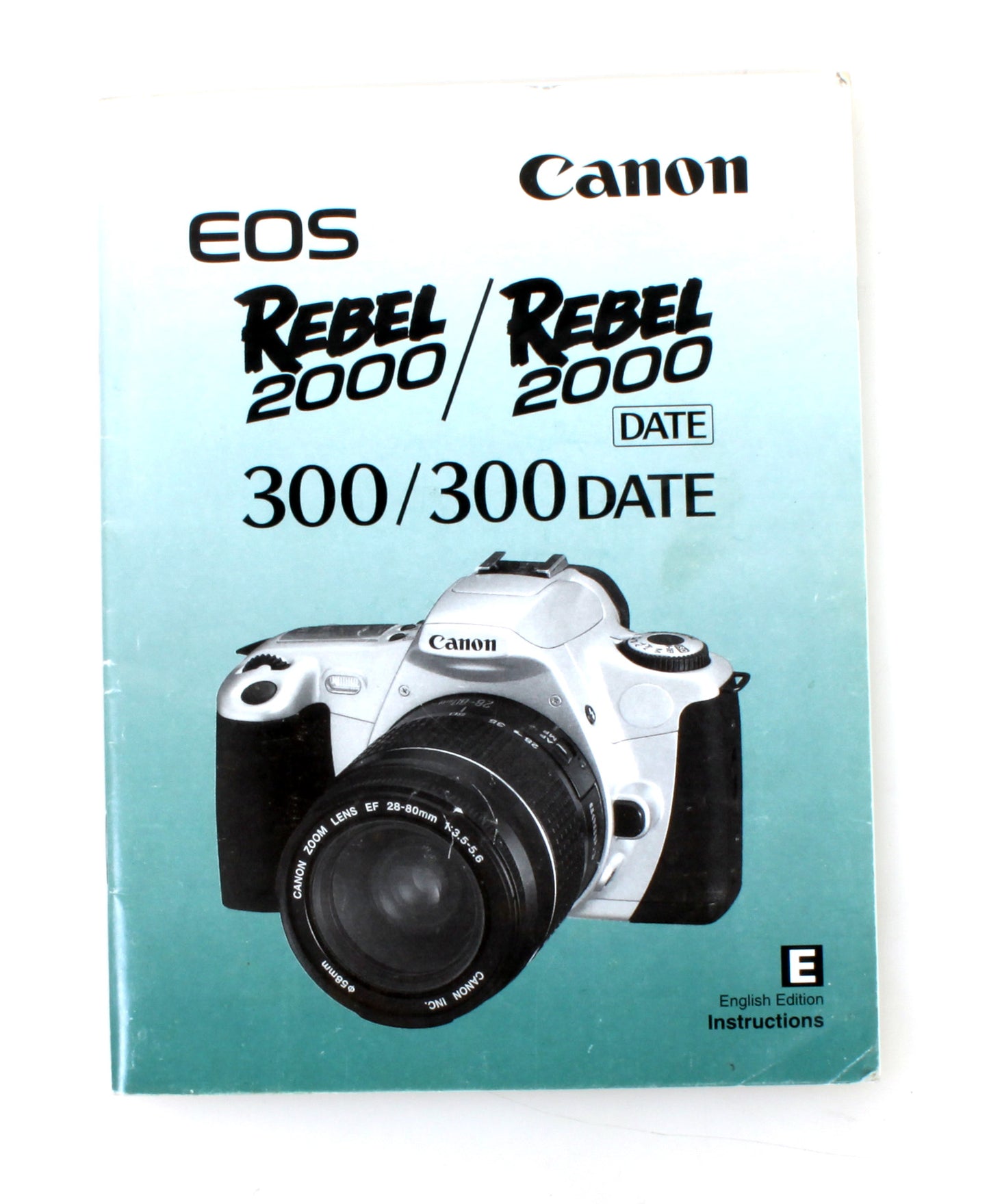 Canon EOS Rebel 2000 Camera Manual