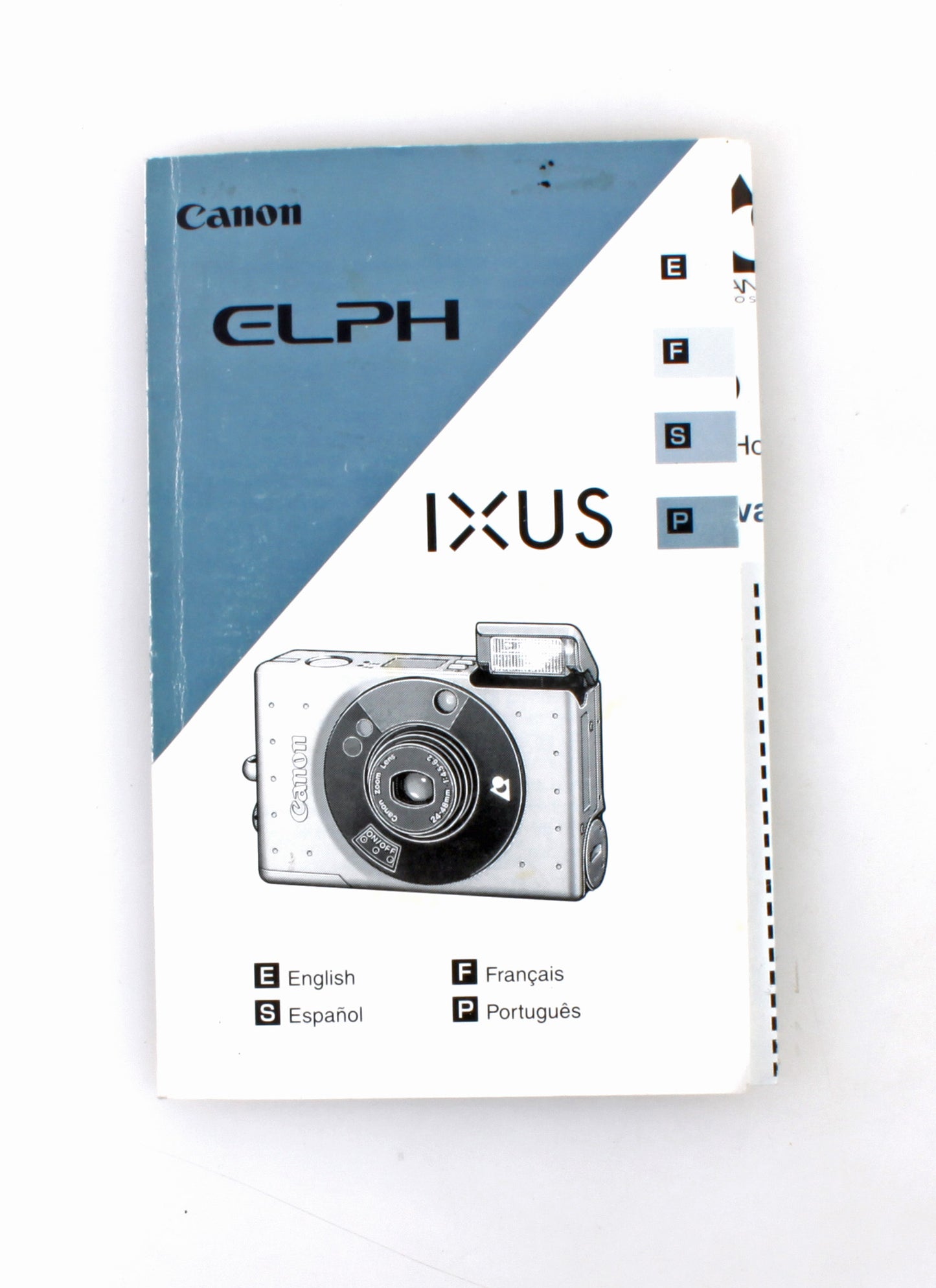 CANON ELPH IXUS DIGITAL CAMERA MANUAL