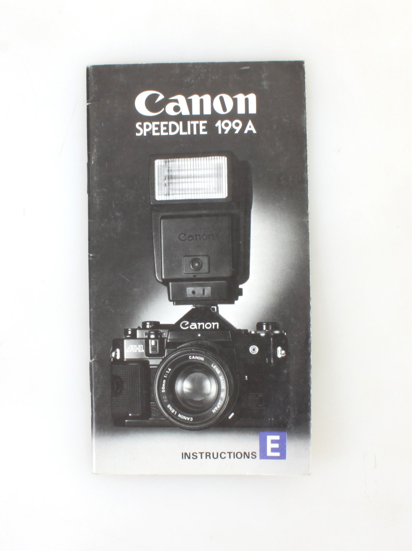 CANON SPEEDLITE 199A INSTRUCTION MANUAL