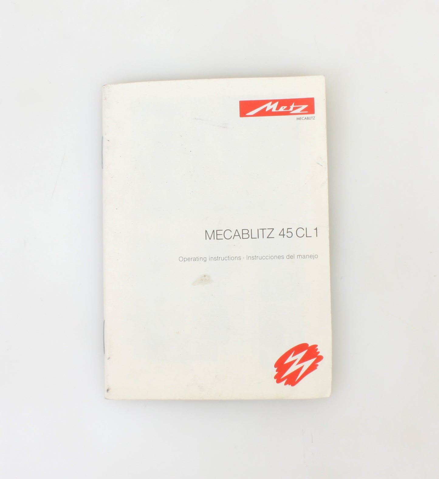 MECABLITZ METZ 45 CL 1 INSTRUCTION MANUAL
