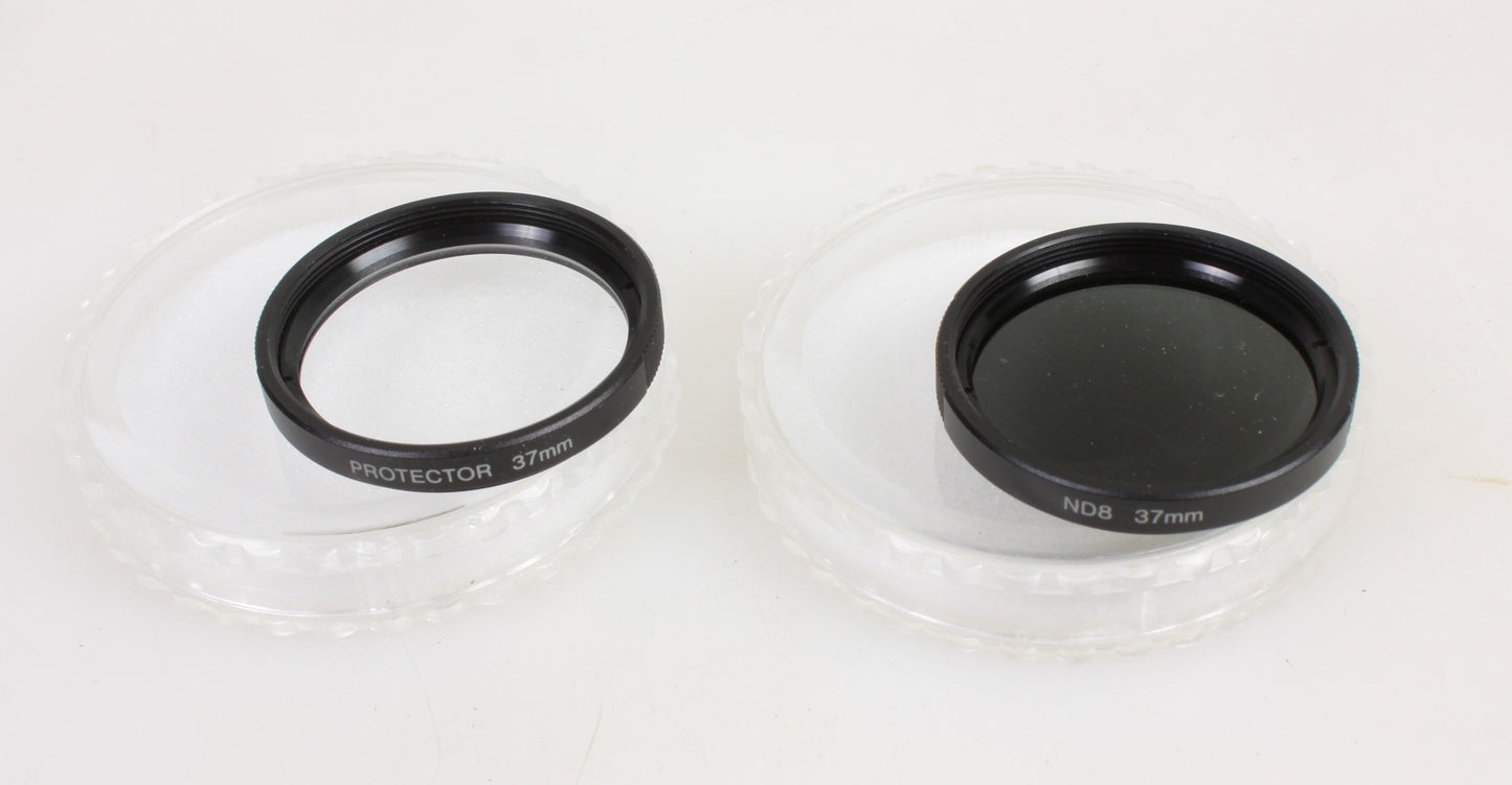 SONY 37MM LENS FILTERS, SET OF 2