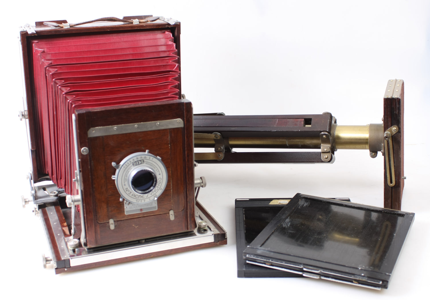 Deardorff 8x10 Large Format Camera w/ Ektar lens, Film Holders