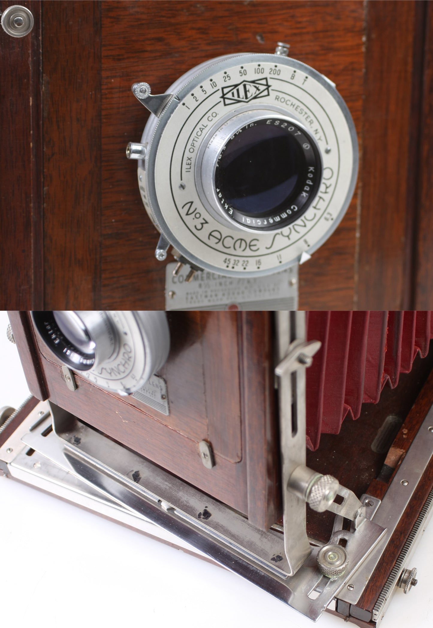 Deardorff 8x10 Large Format Camera w/ Ektar lens, Film Holders & Tri-pod