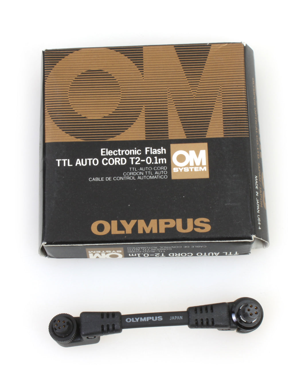 OLYMPUS OM TTL AUTO CORD T2 0.1M FOR T-49 NEW IN BOX