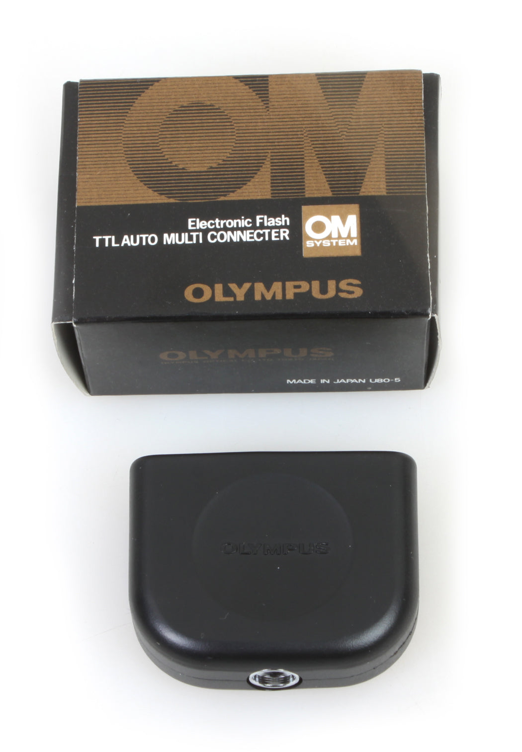OLYMPUS ELECTRONIC FLASH TTL AUTO MULTI CONNECTOR IN BOX