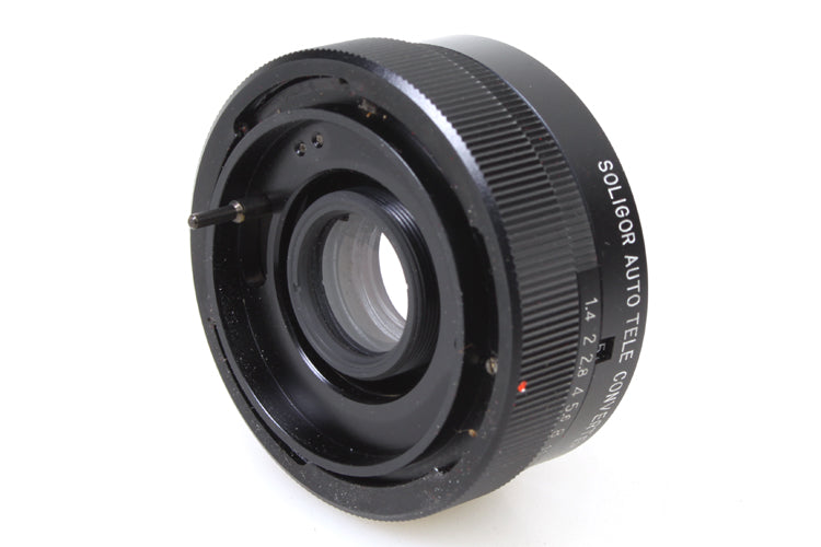 SOLIGAR AUTO TELE CONVERTER 2X TO FIT CANON FD W CASE
