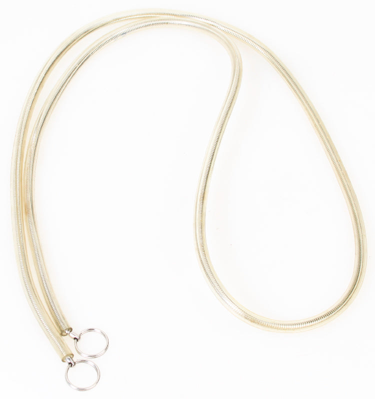 Stainless Steel Chain Camera Strap with Heavy Duty Clear Plastic Cover