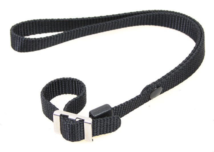 Vintage 1980s SLR Camera Wrist Strap, Black