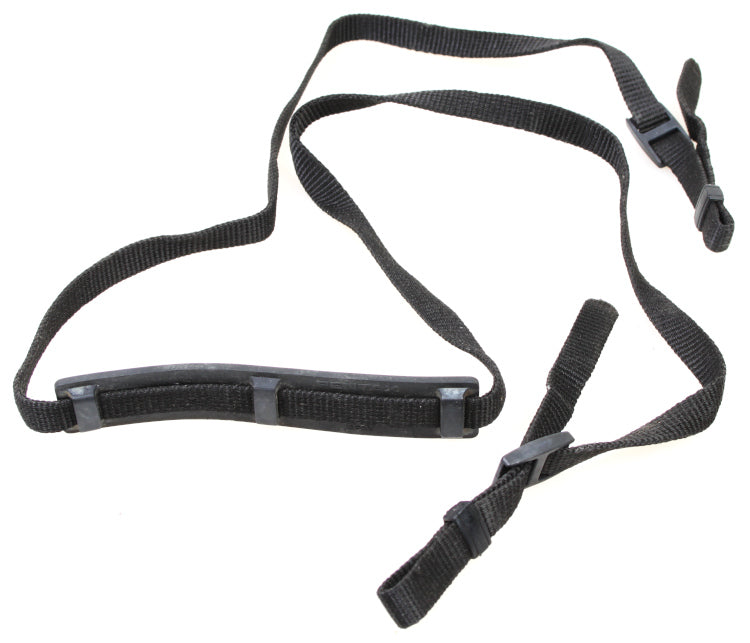 Vintage Black Pentax Camera Strap with Rubber Neck Pad