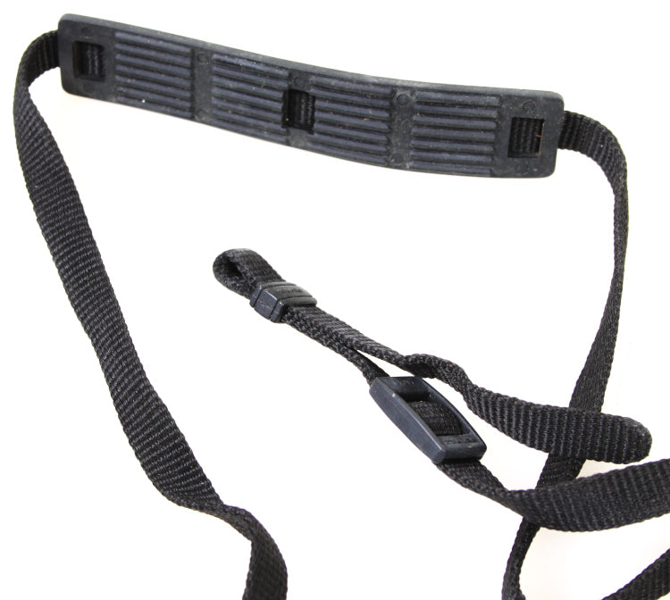 Vintage Black Pentax Camera Strap with Rubber Neck Pad
